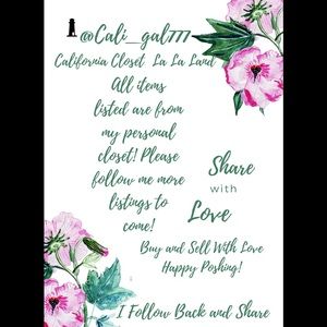 Posher’s,  Please feel free to make an offer🙏😂🌹